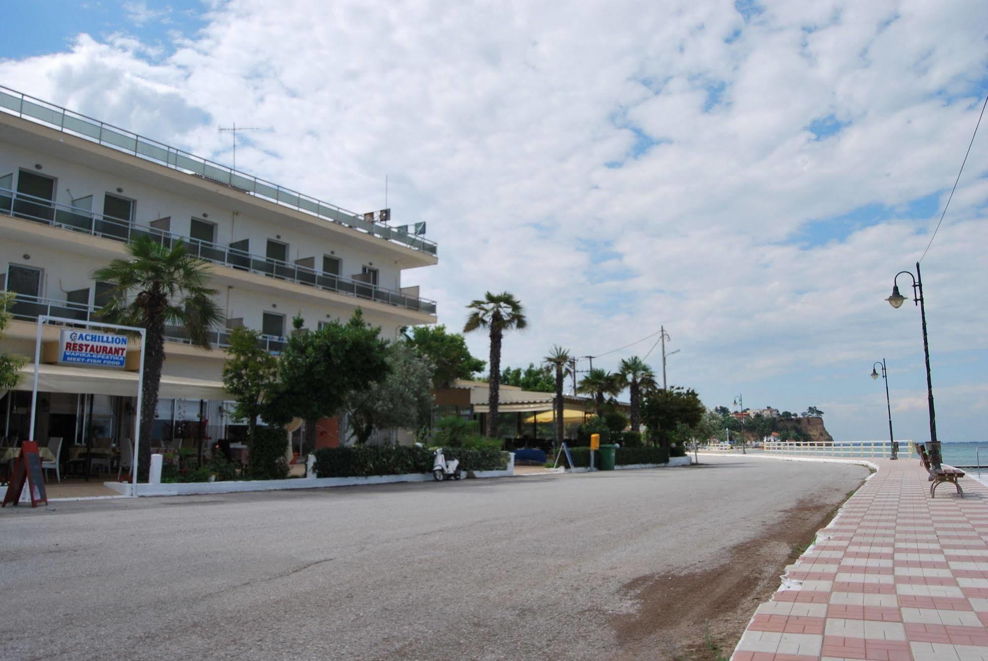 Hotel Achillion Makrýjalos Eksteriør bilde